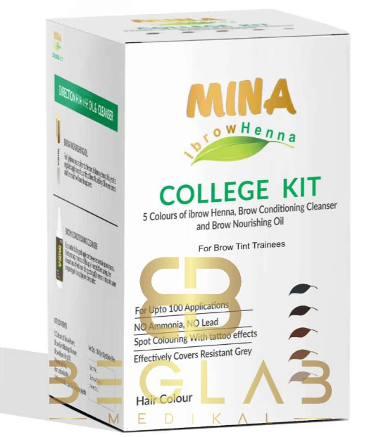 MİNA HENNA KAŞ BOYA SETİ