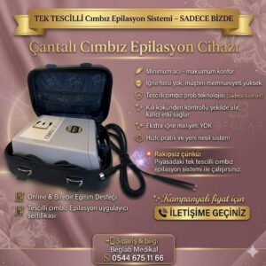CIMBIZ EPİLASYON CİHAZI 2025- BEGLAB MEDİKAL - CIMBIZ DEPİLASYON